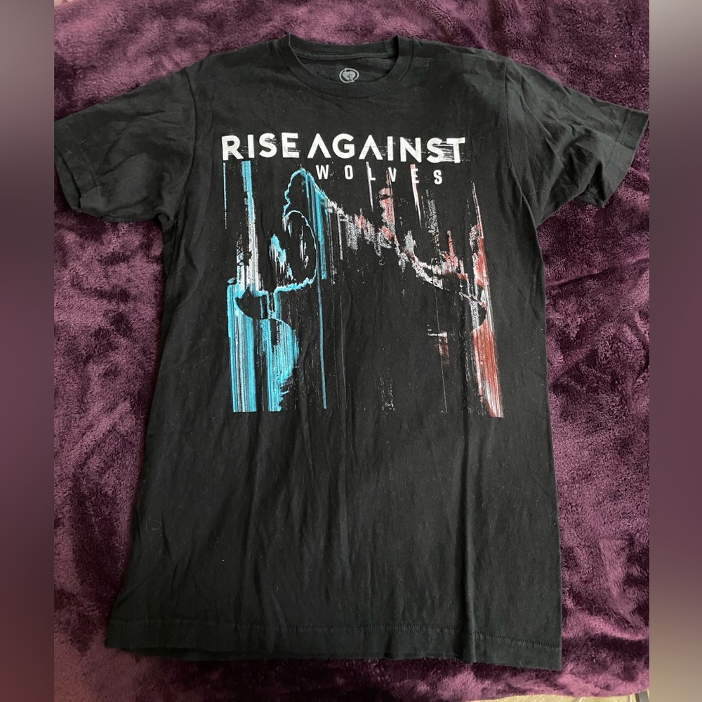 Rise Against Band Merch 2017 Tour Wolves